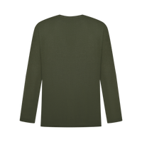 Cotton Embroidered Tryzub Long Sleeve - Saint Javelin
