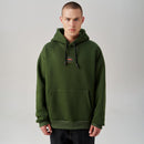 forest green 3rd army hoodie - male front