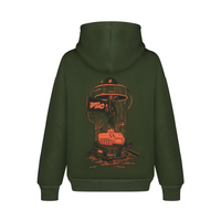 forest green 3rd army hoodie - ecom back
