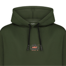 forest green 3rd army hoodie - ecom front close