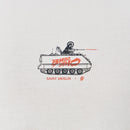 white 3rd t-shirt close up