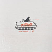 white 3rd t-shirt close up