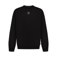 Crewneck Embroidered Tryzub Sweatshirt - Saint Javelin