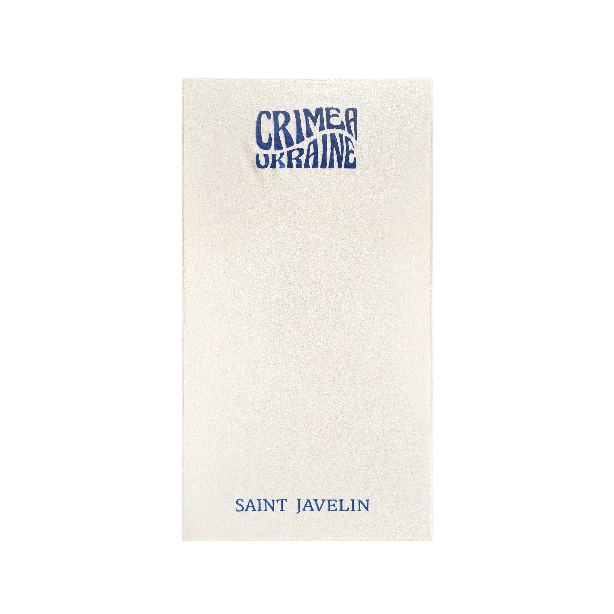 Ivory — Crimea Ukraine Beach Towel