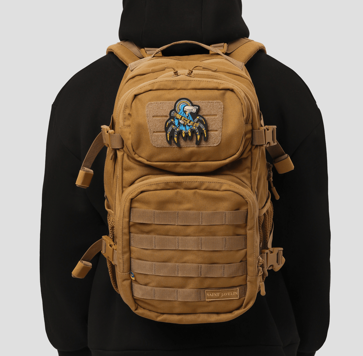 Cyber Spider Blue - PVC Patch – Saint Javelin