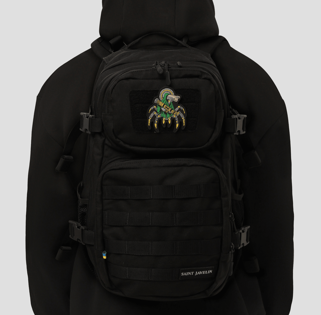 Cyber Spider Green - PVC Patch – Saint Javelin