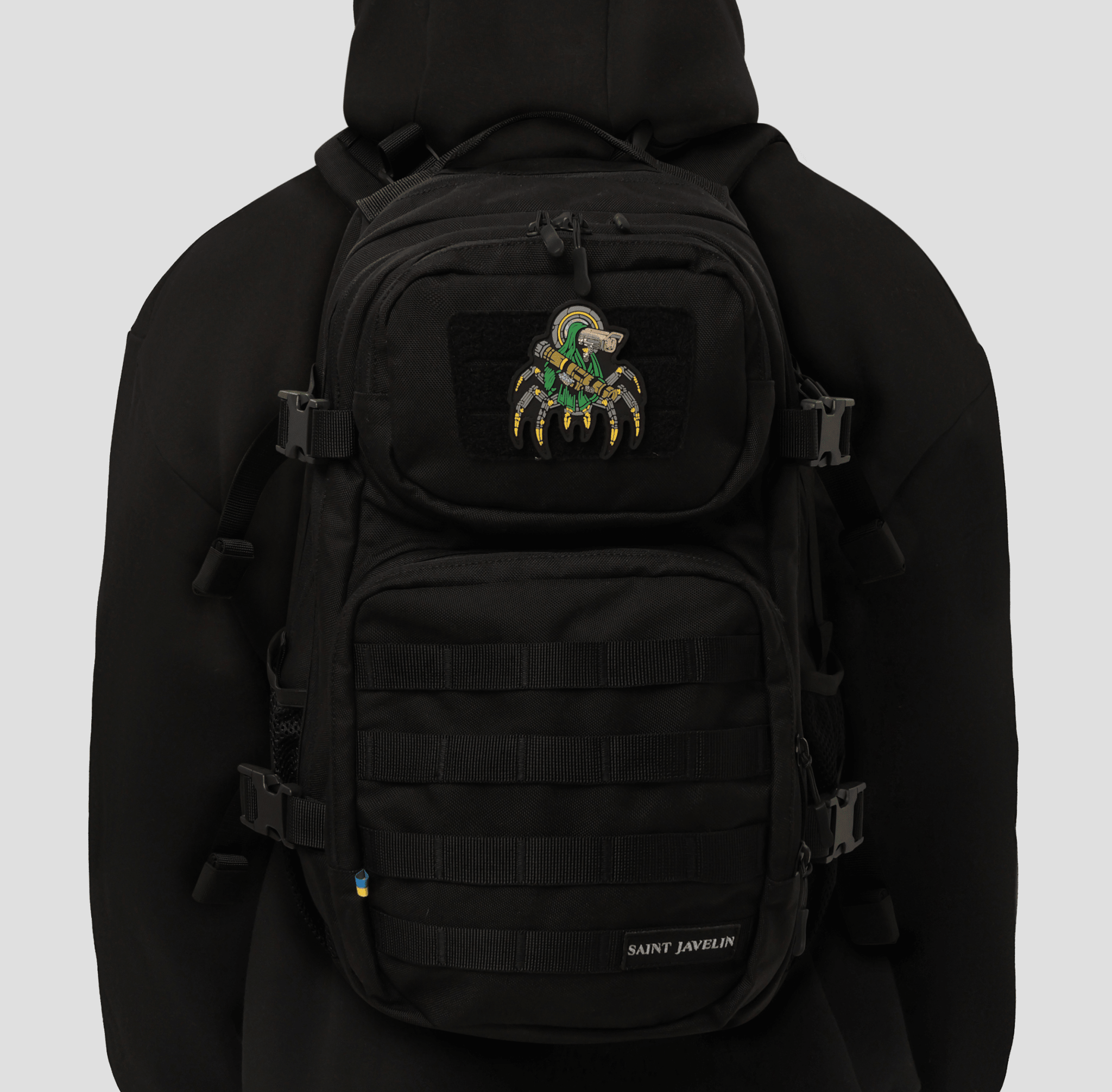 Cyber Spider Green - PVC Patch