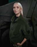 Defender Polartec 1/4 Zip Fleece - Olive - Saint Javelin