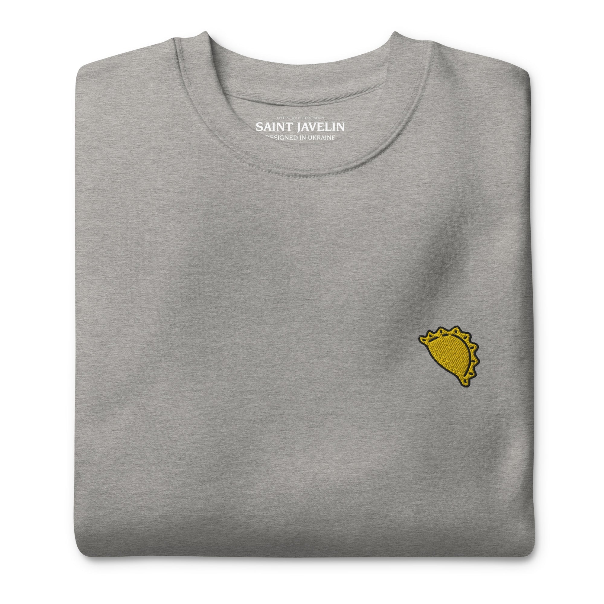 Embroidered Varenyk - Adult Crewneck Sweatshirt - Saint Javelin