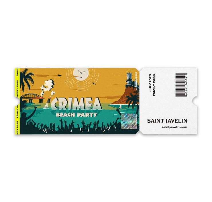 CRIMEA BEACH PARTY  - EARLY BIRD TICKET SALE - Family Pass