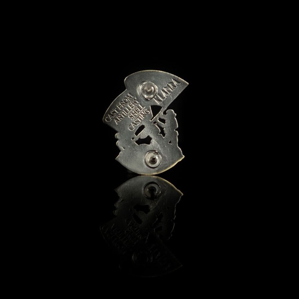 Flag of Freedom - Pin (Recycled Artillery Shells) - Saint Javelin