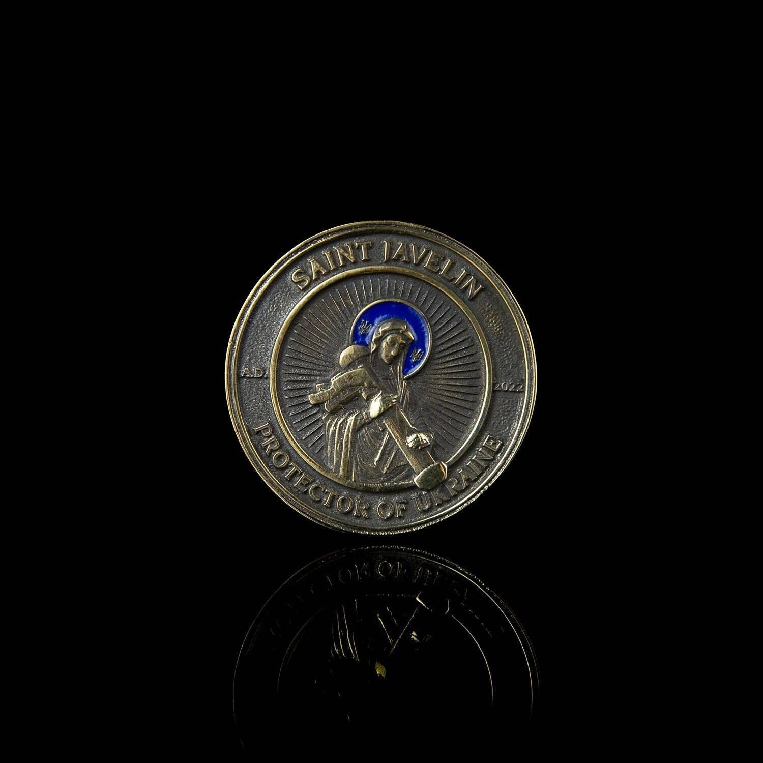 FPV Drone Coin - Challenge Coin (Recycled Artillery Shells)