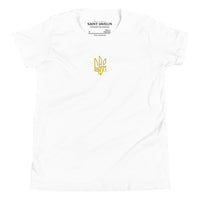 Freedom Embroidered Tryzub - Youth \ Teen TShirt - Saint Javelin
