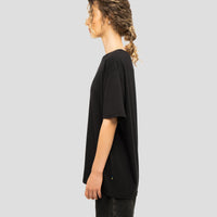 Gold Tryzub Embossed  - Black Bamboo T-Shirt