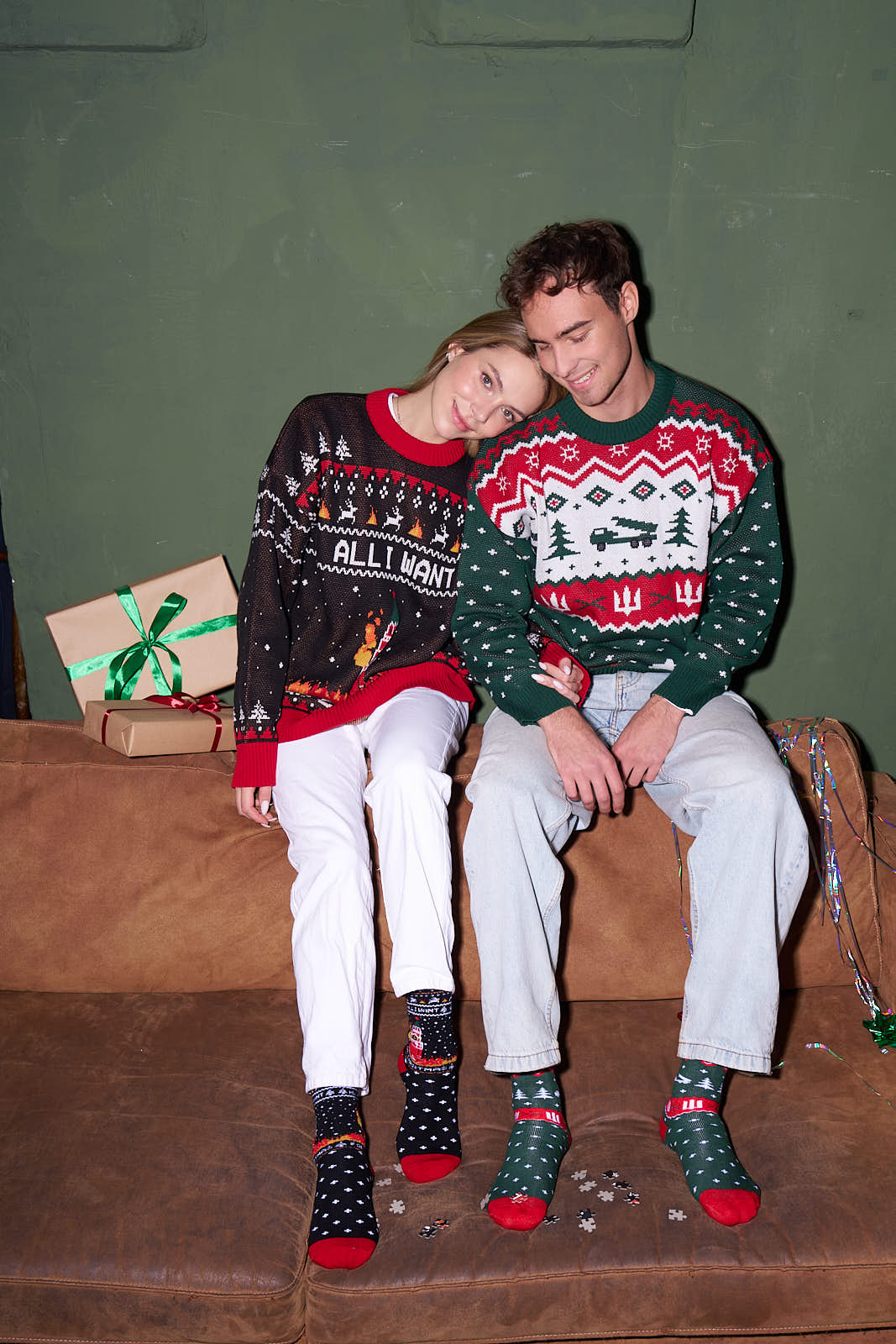 HIMARS Christmas Socks - Saint Javelin