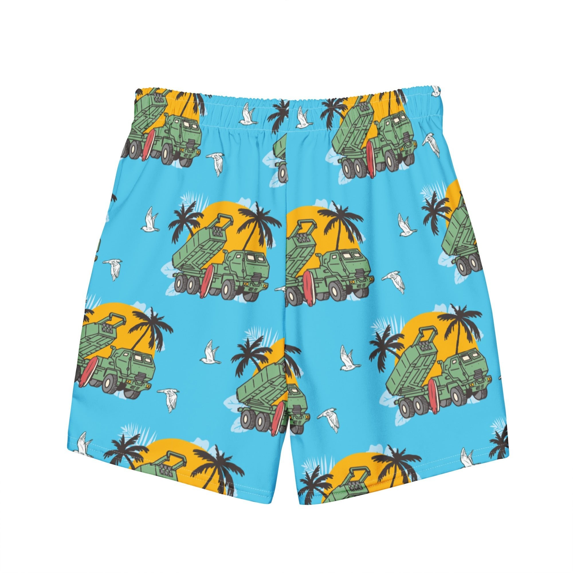HIMARS TIME MADNESS - Men’s Swim Blue Shorts