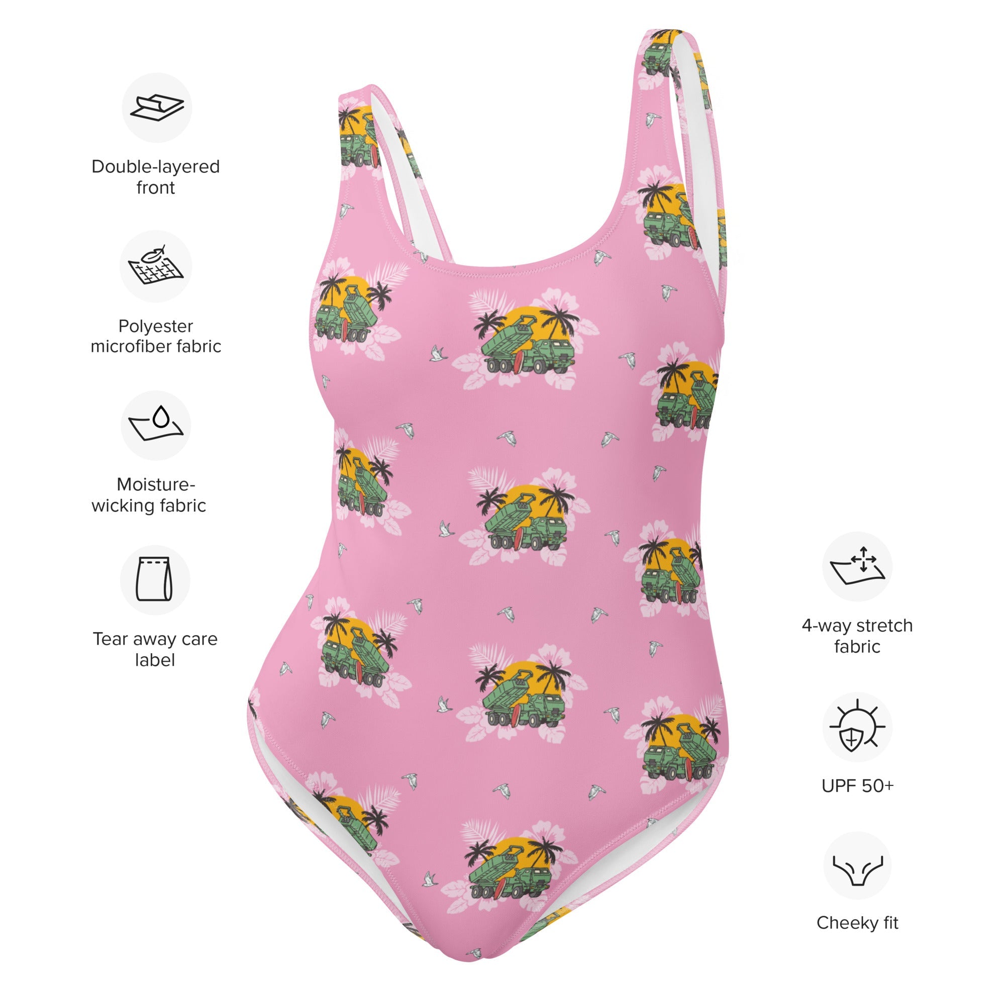 HIMARS TIME MADNESS - Women’s Swimsuit One - Piece - Saint Javelin