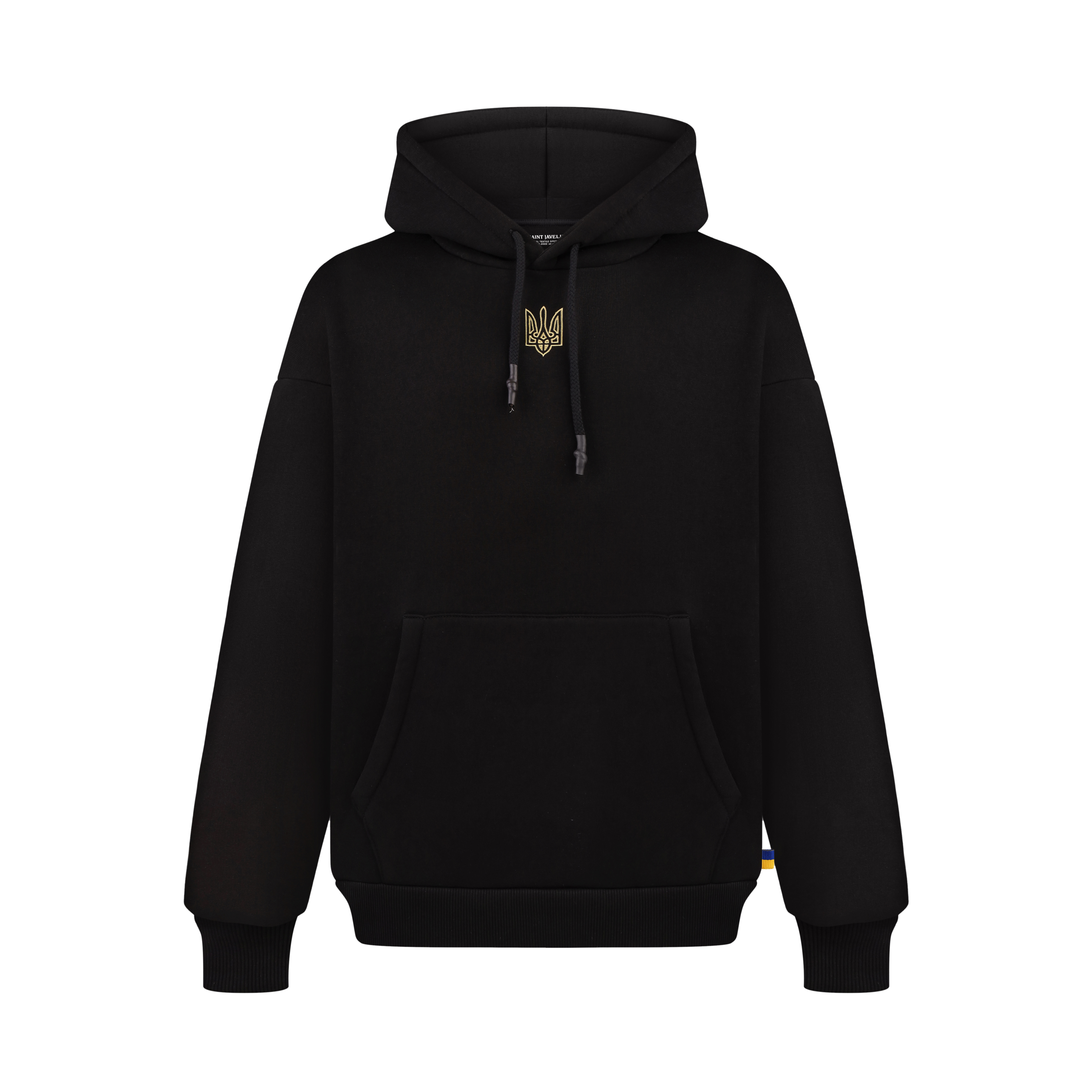 Oversized Embroidered Tryzub Hoodie