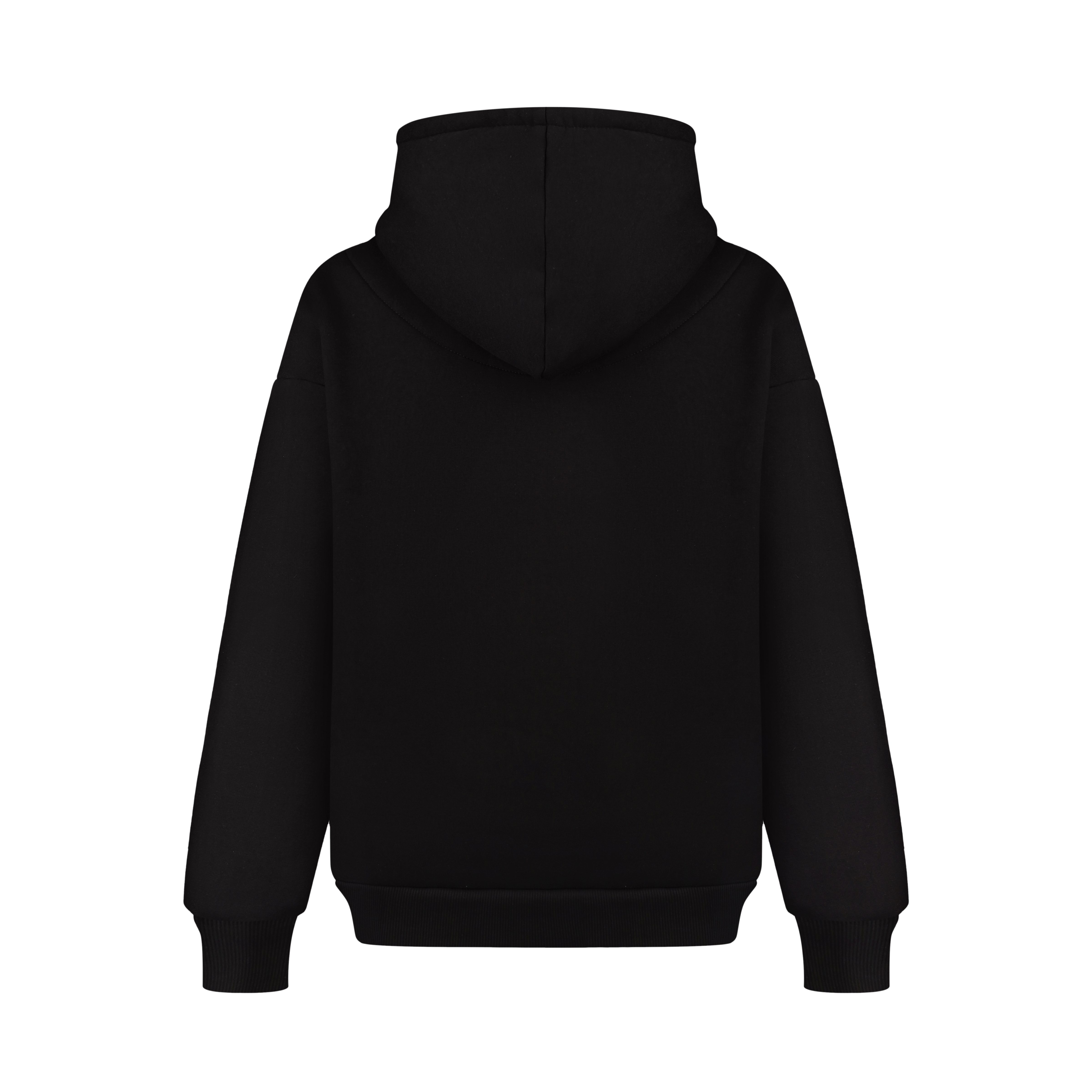 Oversized Embroidered Tryzub Hoodie