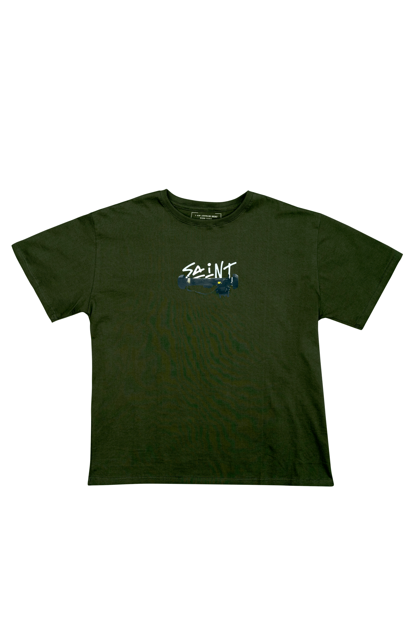 Javelin Graffiti – Khaki Green T-shirt - Saint Javelin