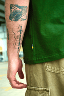 Javelin Graffiti – Khaki Green T-shirt - Saint Javelin