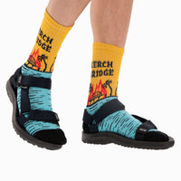 Kerch Bridge on Fire - Crew Socks - Saint Javelin
