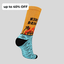 Kerch Bridge on Fire - Crew Socks