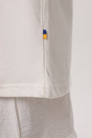 Ivory — Kerch Bridge T-Shirt, ivory oversized tee with Kerch back print