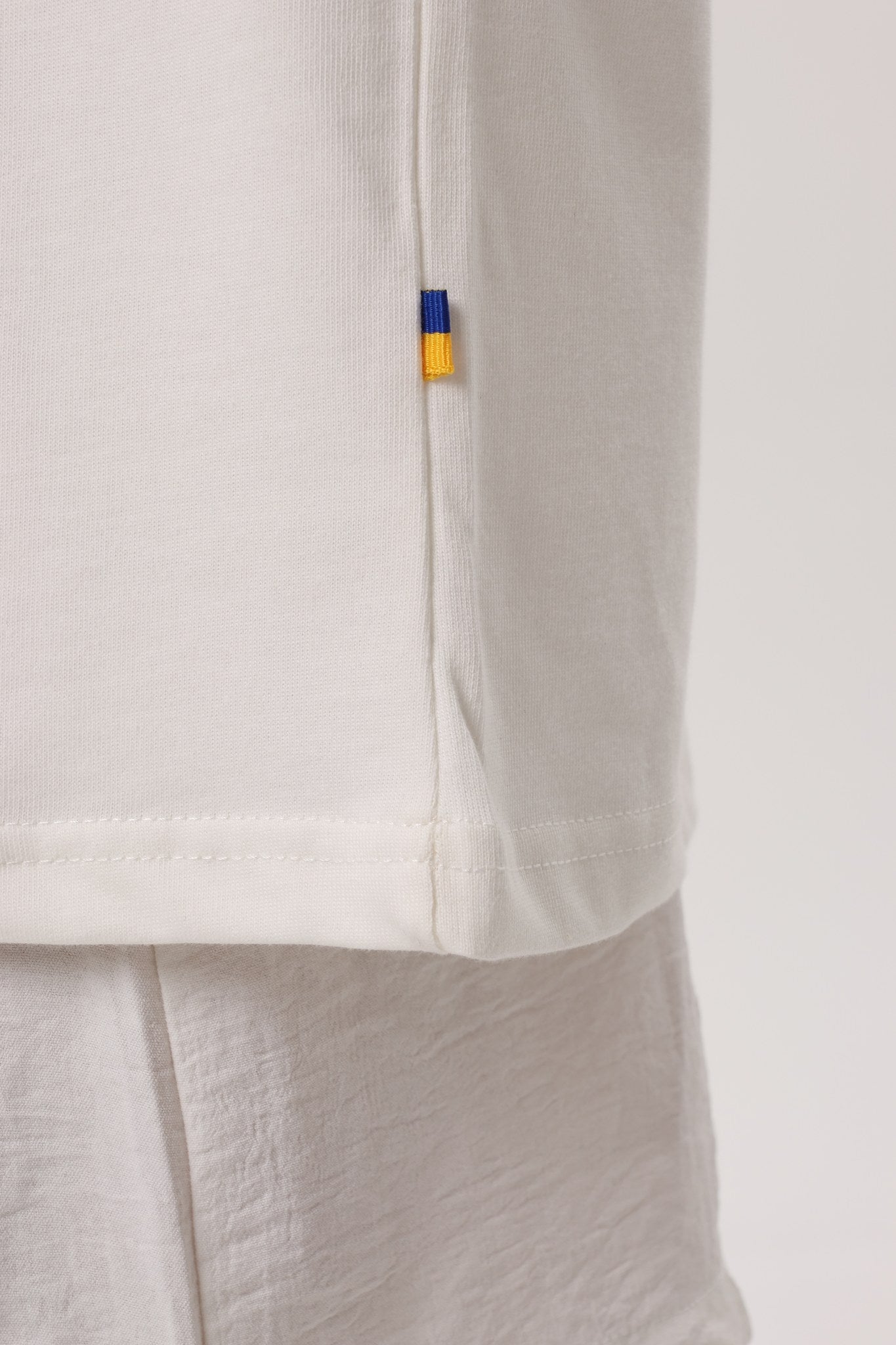 Ivory — Kerch Bridge T-Shirt, ivory oversized tee with Kerch back print