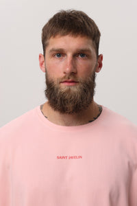 Peach — Kerch Bridge T-Shirt, peach oversized tee with Kerch back print