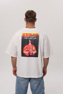 Ivory — Kerch Bridge T-Shirt, ivory oversized tee with Kerch back print
