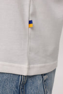 Ivory — Kerch Bridge T-Shirt, ivory oversized tee with Kerch back print