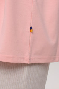Peach — Kerch Bridge T-Shirt, peach oversized tee with Kerch back print