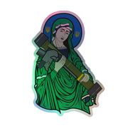 Saint Javelin - Holographic sticker