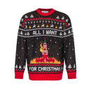 Knitted BURNING KREMLIN Christmas Sweater - Saint Javelin
