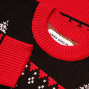 В'язаний новорічний светр BURNING KREMLIN