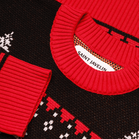 В'язаний новорічний светр BURNING KREMLIN