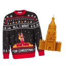 Burning Kremlin sweater with Melt The Kremlin candle | BUNDLE-Sweater+Candle