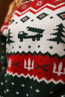Knitted HIMARS Christmas Sweater