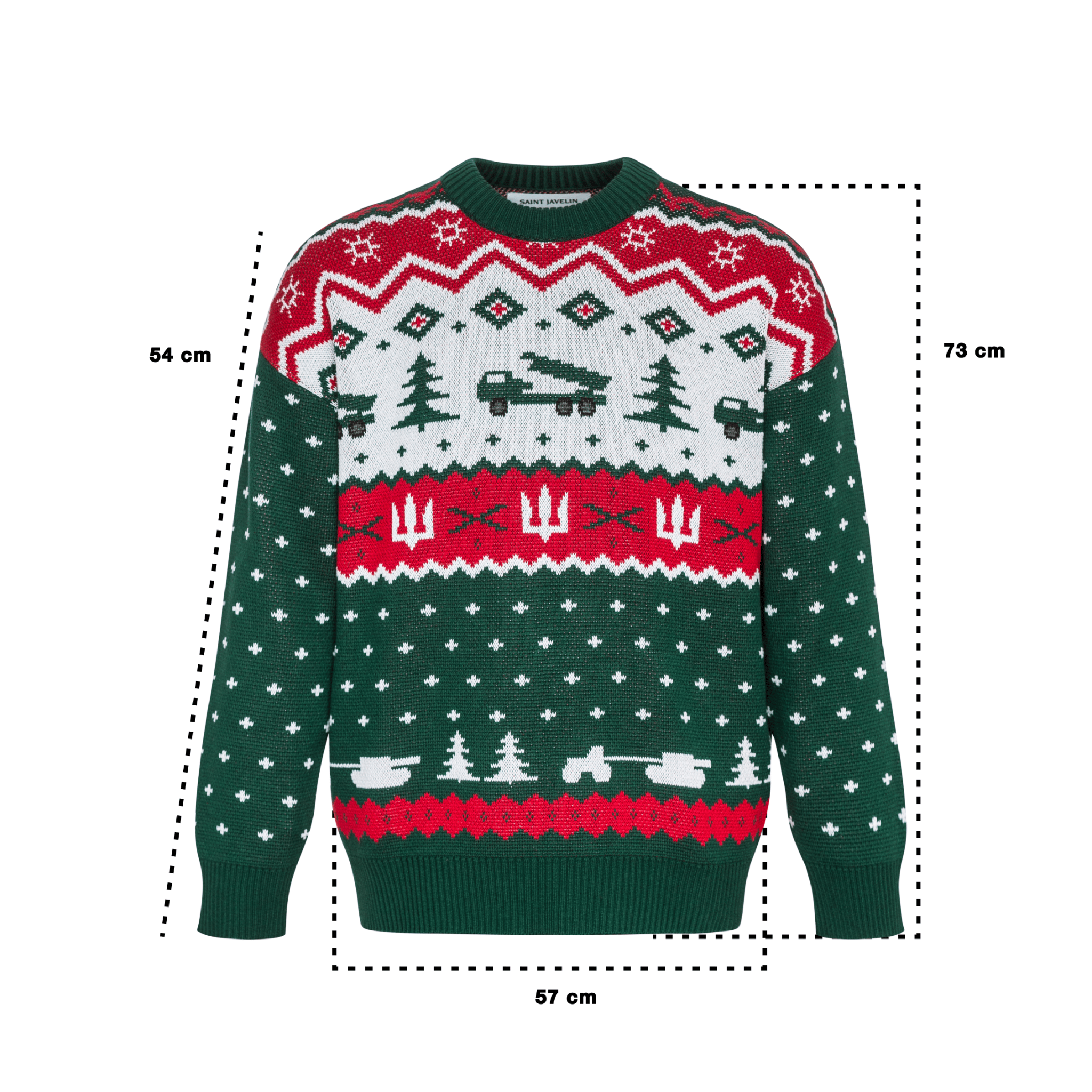 Knitted HIMARS Christmas Sweater