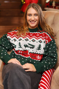 Knitted HIMARS Christmas Sweater