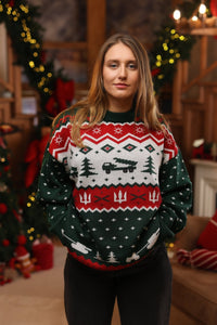 Knitted HIMARS Christmas Sweater