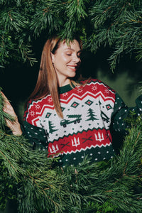 Knitted HIMARS Christmas Sweater