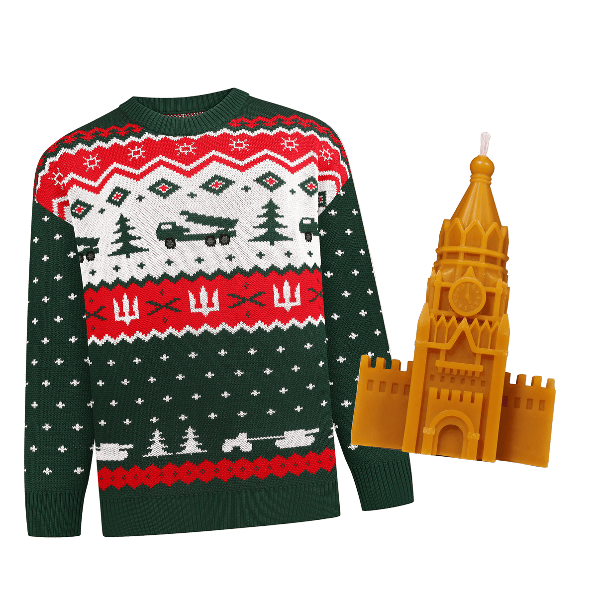 HIMARS sweater with Melt The Kremlin candle | BUNDLE-Sweater+Candle