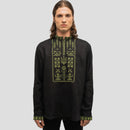 Linen Vyshyvanka “Syla” – Black Embroidered Shirt - Saint Javelin