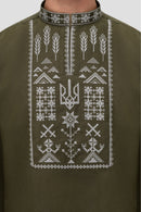 Linen Vyshyvanka Syla - Embroidered Shirt