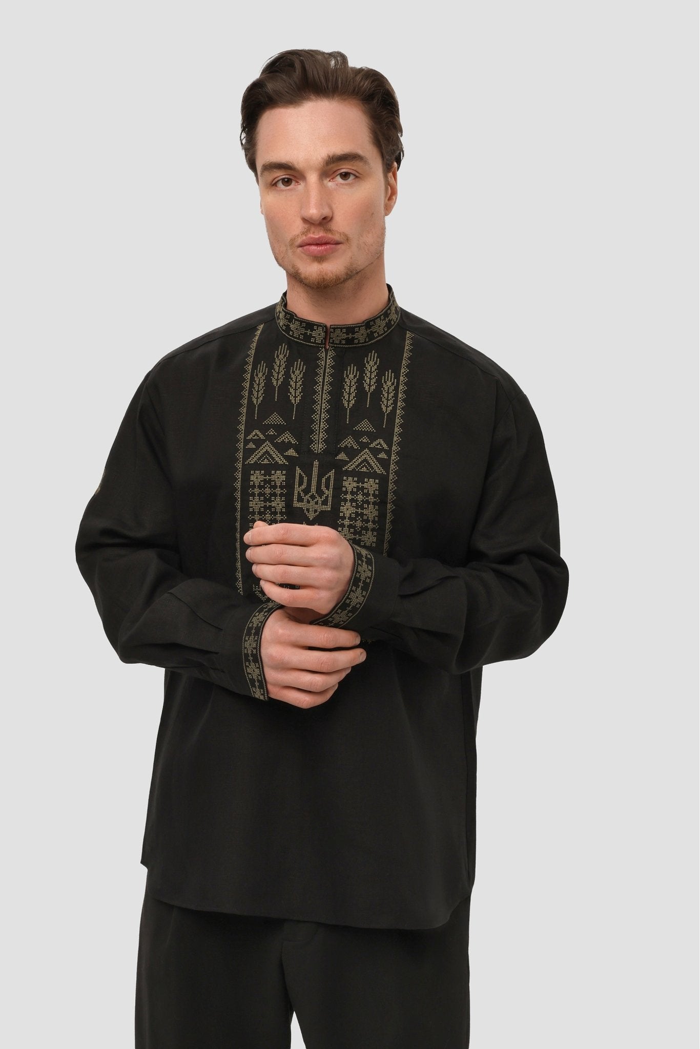 Linen Vyshyvanka Syla - Embroidered Shirt – Saint Javelin