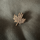 Maple Leaf Tryzub - Pin (Recycled Artillery Shells) - Saint Javelin