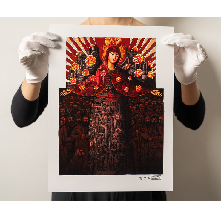 Our Lady of Mariupol - Unsigned Poster