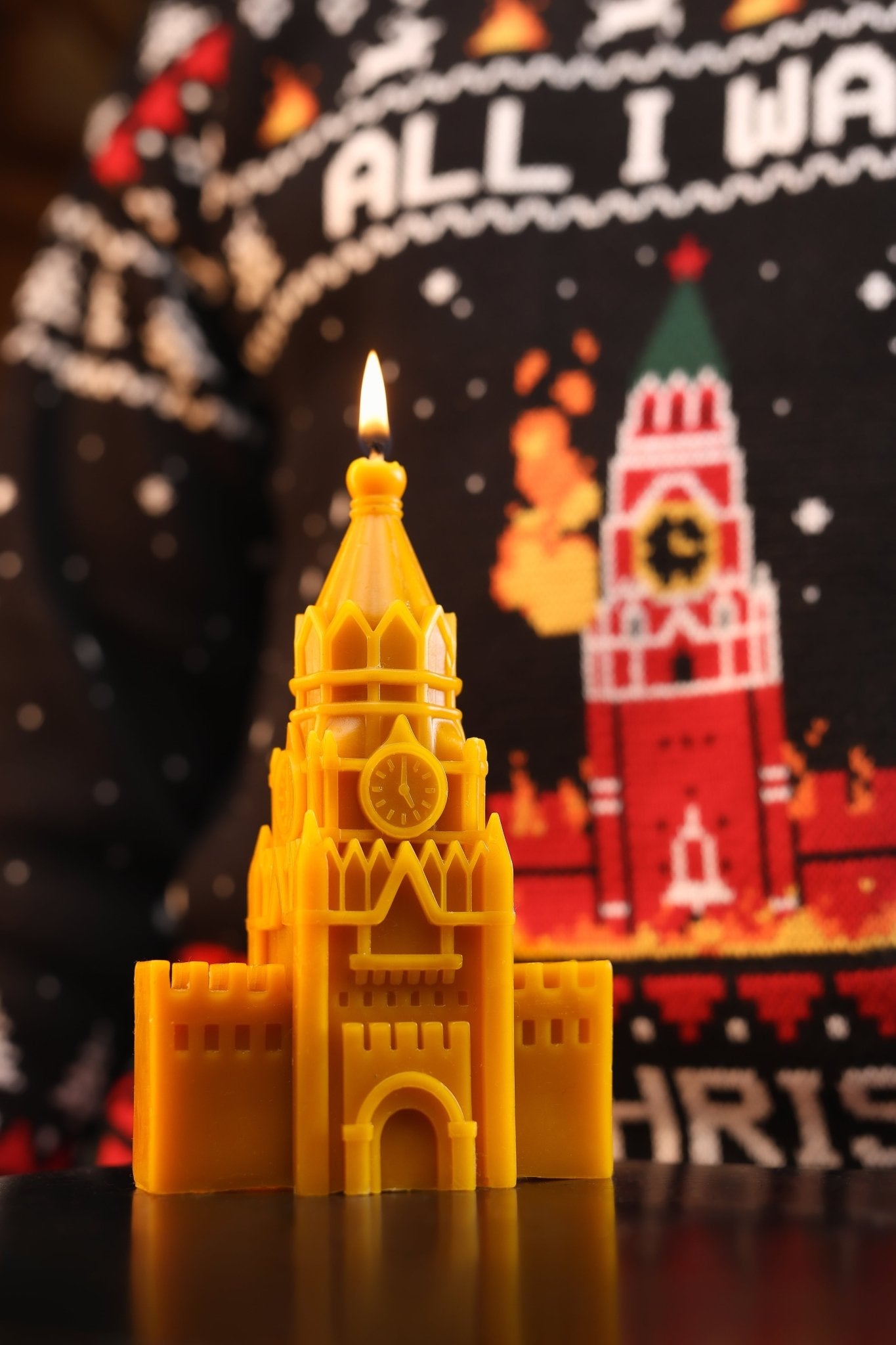 Melt The Kremlin Beeswax Candle – Saint Javelin